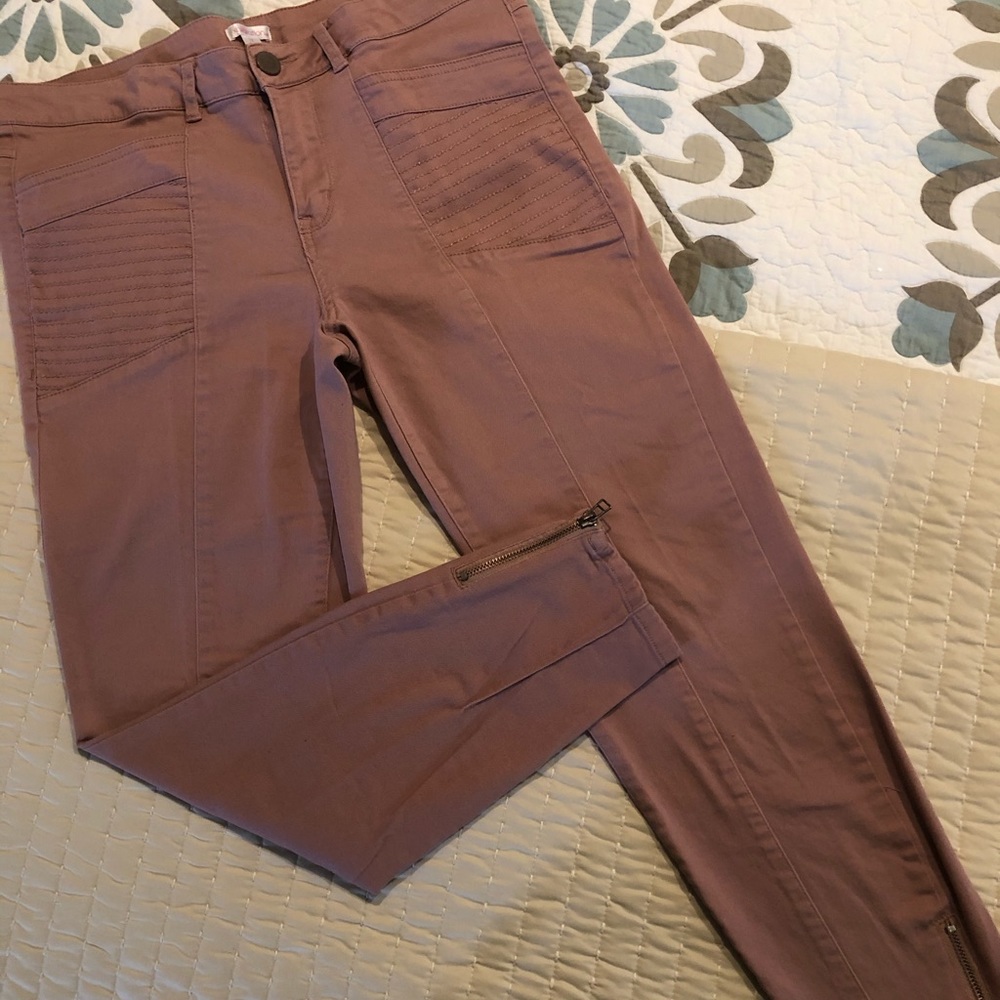 Xhilaration ... Blush color jean like pants